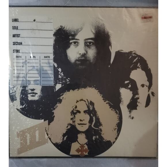 1977 LED ZEPPELIN III LP - Atlantic SD 19128 - Gatefold w/ Rotating Wheel Cover - Picture 3 of 9